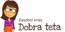 Dobra teta logo božični