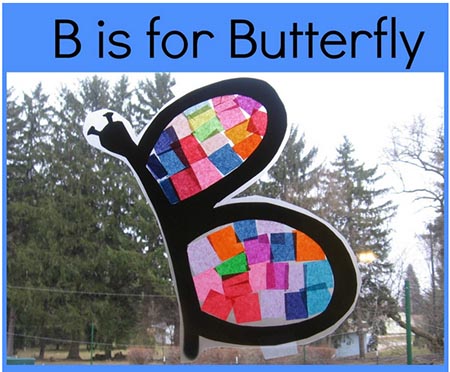 B is for Butterfly